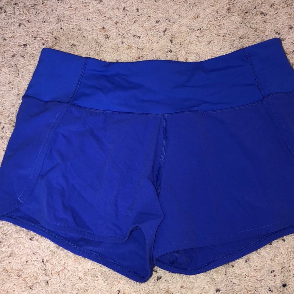 Lululemon royal blue speed short
